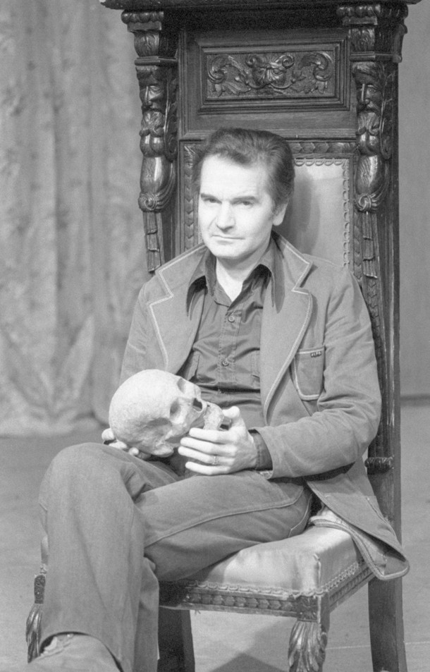 Stanisław Brejdygant podczas Turnieju Hamletów, 1977 r.