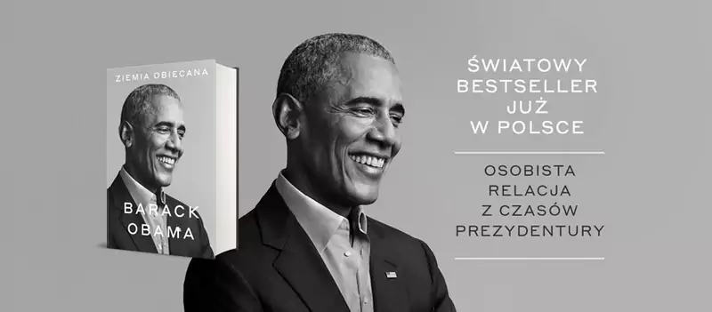 &quot;Ziemia obiecana&quot; autobiografia prezydenta Baracka Obamy