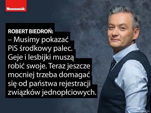 Robert Biedroń i  Krzysztofa Śmiszek cytaty 