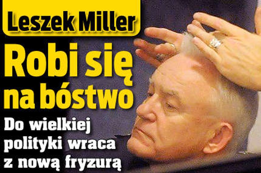 Leszek Miller po liftingu! FOTO