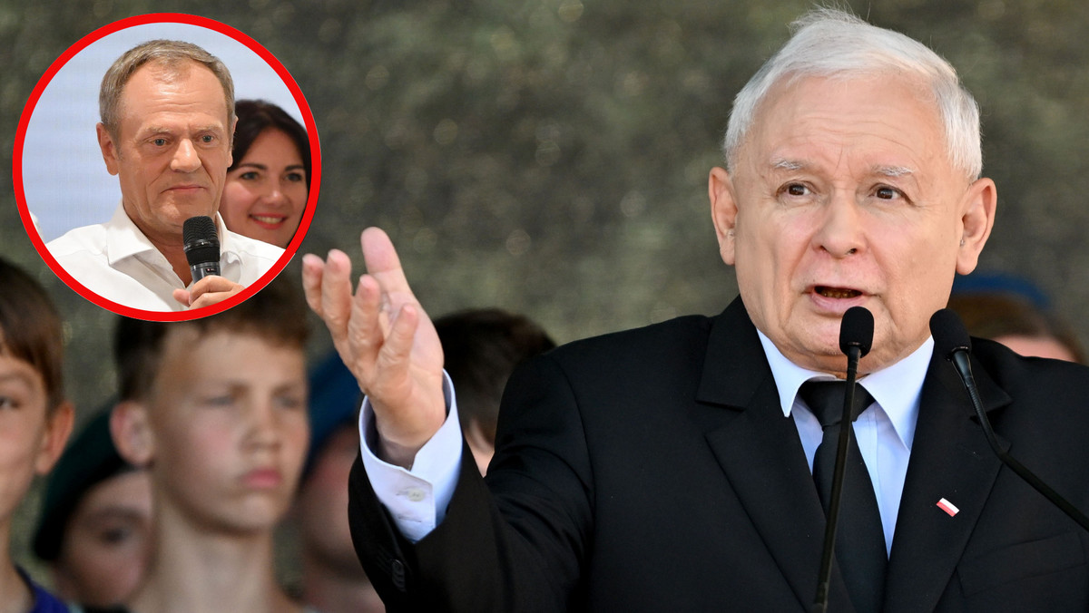Kaczyński nie chce debaty z Tuskiem. Absurdalne tłumaczenie rzecznika PiS
