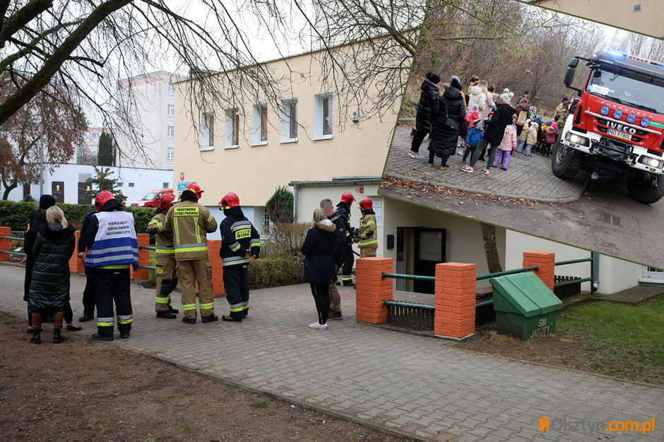 Pożar w przedszkolu przy ul. Boenigka. Ewakuowano pracowników i dzieci [ZDJĘCIA]