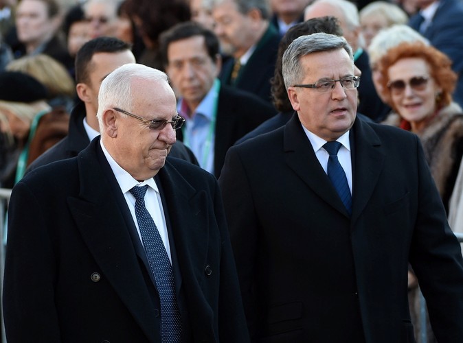 Bronisław Komorowski i Reuwen Riwlin