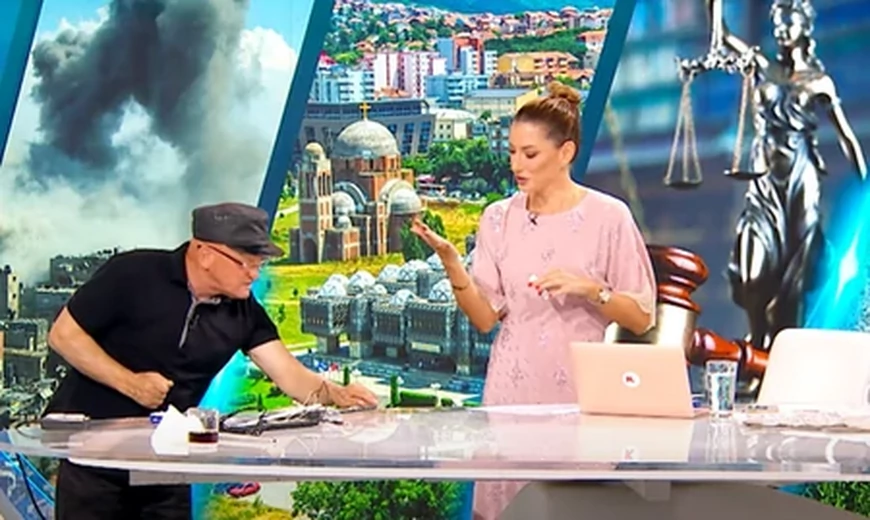 Slaviša Pajkić Biba Struja i Jovana Joksimović (Foto: Screenshot TV K1)