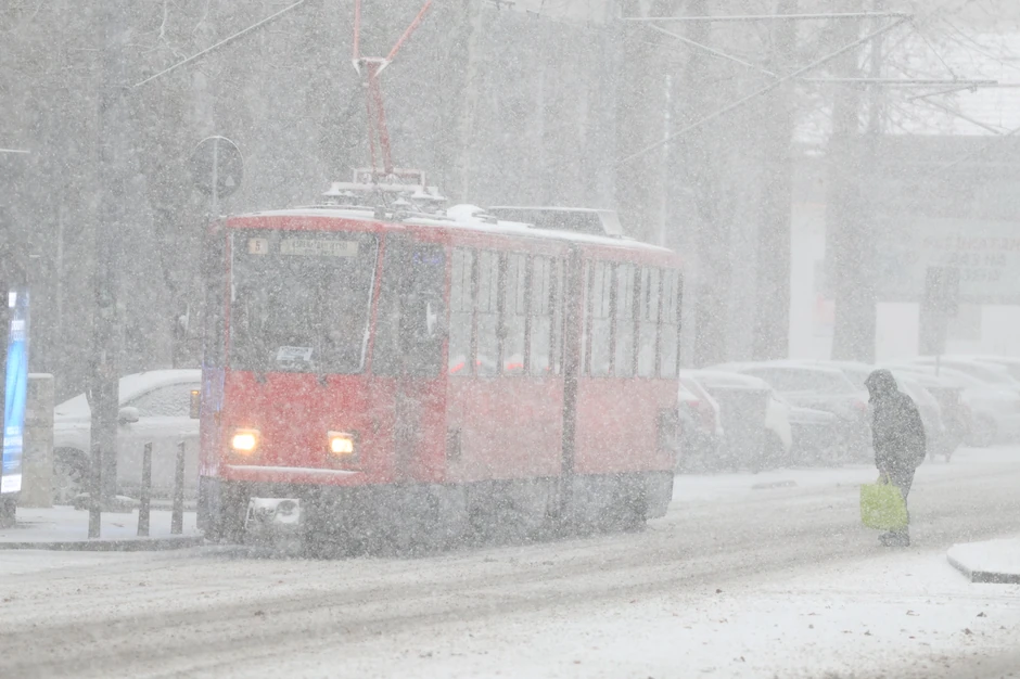 Sneg u Beogradu 4. januar