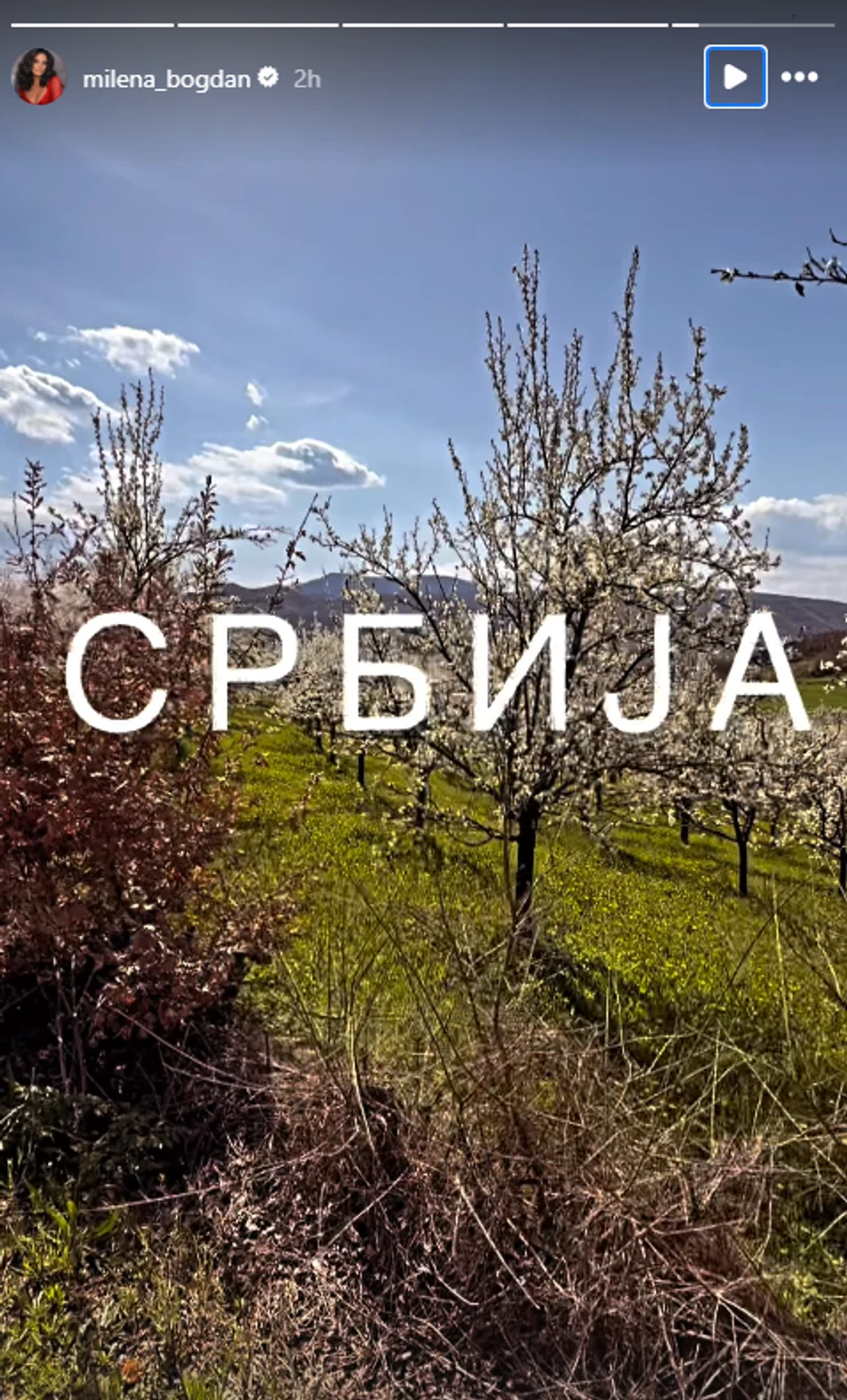 Milena i Igor slave Uskrs