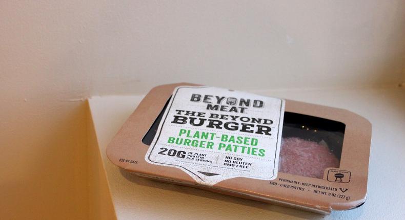 The new Beyond Meat burgers.