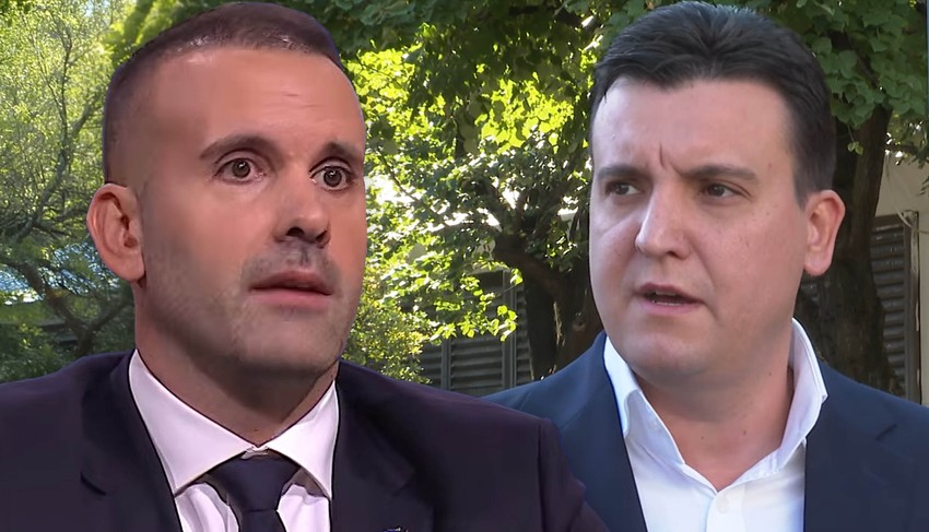 Milojko Spajić i Andrej Milović
