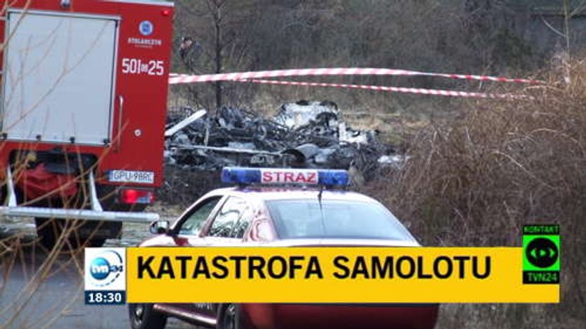 Katastrofa samolotu w Gdyni