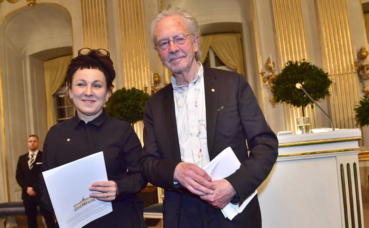 Olga Tokarczuk i Peter Handke