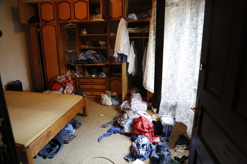 Dnevna soba u kojoj se desilo svirepo ubistvo 