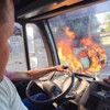 Izgoreo automobil na Ibarskoj magistrali kod Meljaka