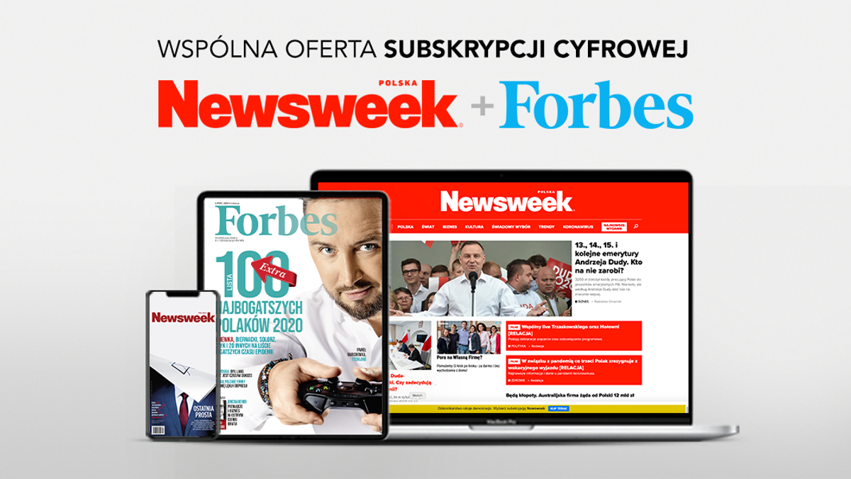 Wspólna oferta subskrypcji Newsweeka i Forbesa