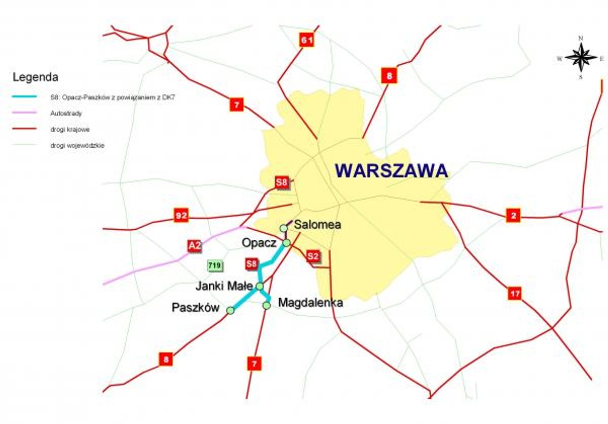 S8 Opacz-Paszków. Fot: GDDKiA