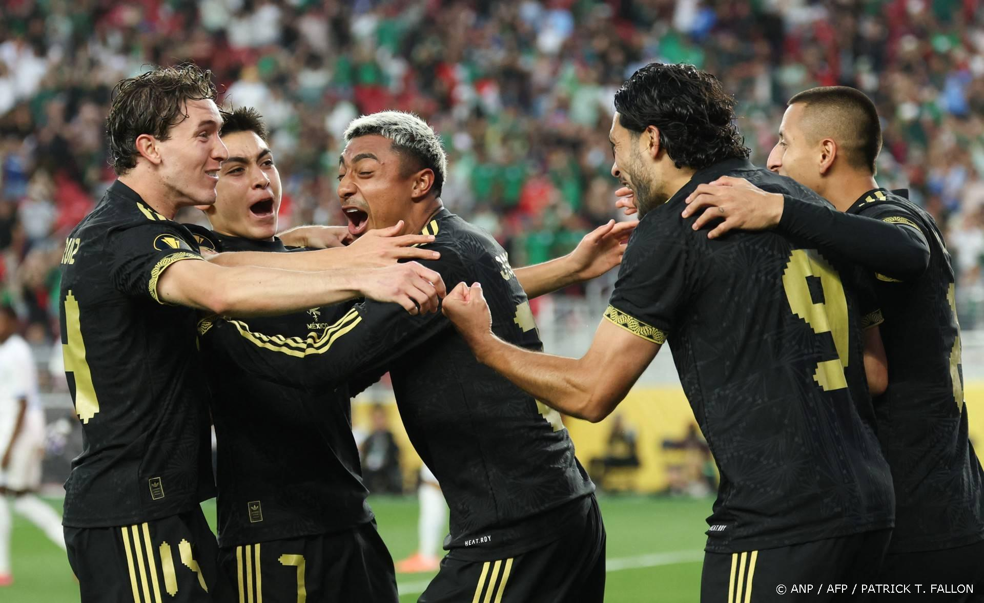 Mexico vs VS finale Gold Cup zondag in Houston