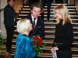 Grażyna Torbicka w spódnicy z odważnym rozcięciem. Było na co patrzeć... [FOTO]