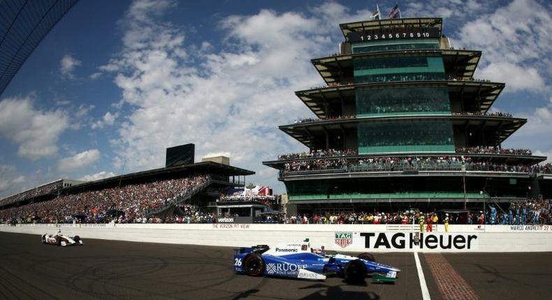 Takuma Sato wins the 101st Indianapolis 500, holding off three-time winner Helio Castroneves of Brazil to do it