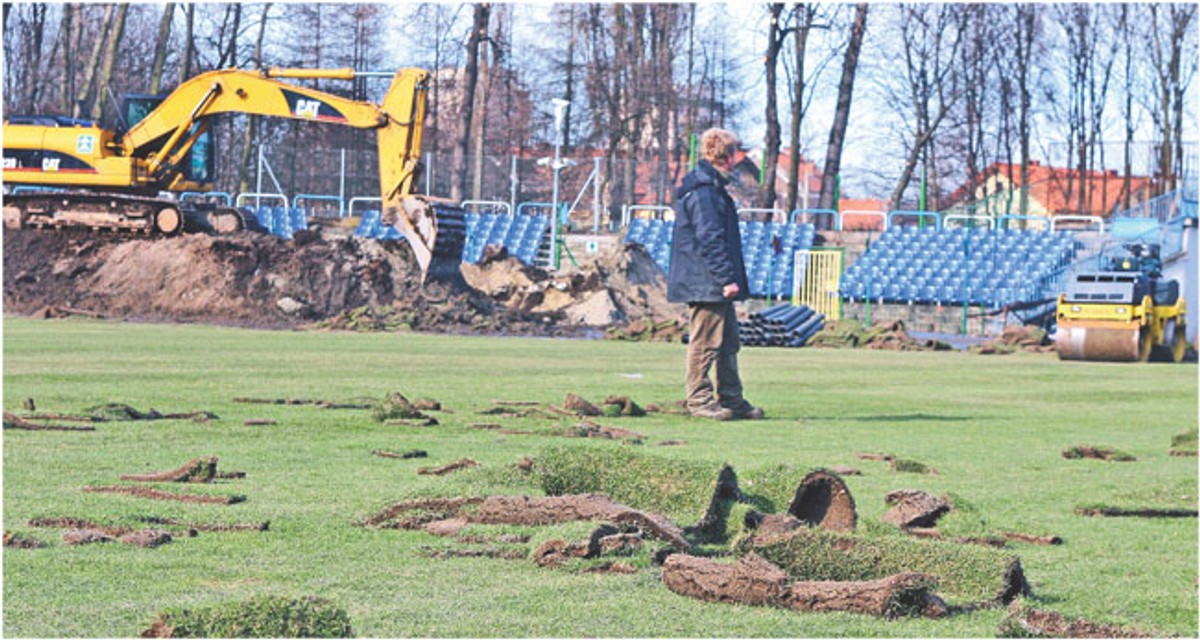 Pod względem liczby obecnie powstających stadionów jesteśmy najlepsi w Europie Fot. Jacek Kozioł/SE Eastnews