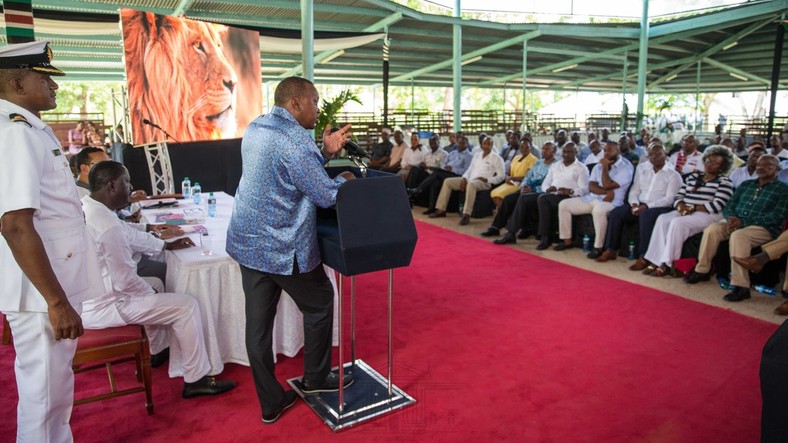Presidnt Uhuru Kenyatta 