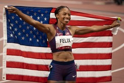 Tokio 2020. Allyson Felix najbardziej utytułowaną lekkoatletką w historii igrzysk