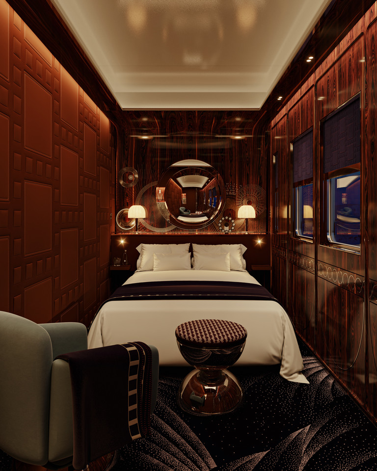 Projekty wnętrz Orient Express