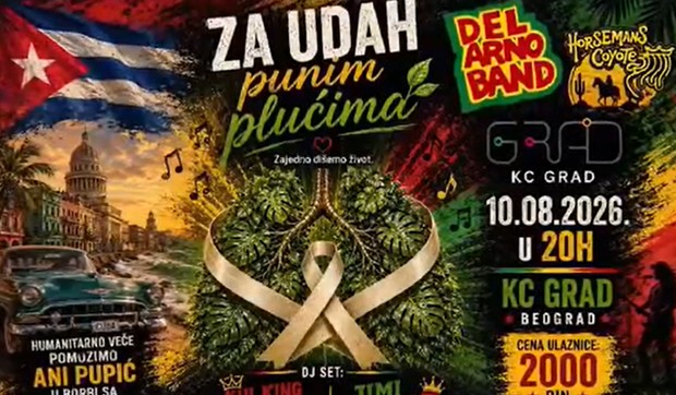 Humanitarni koncert za KC Grad