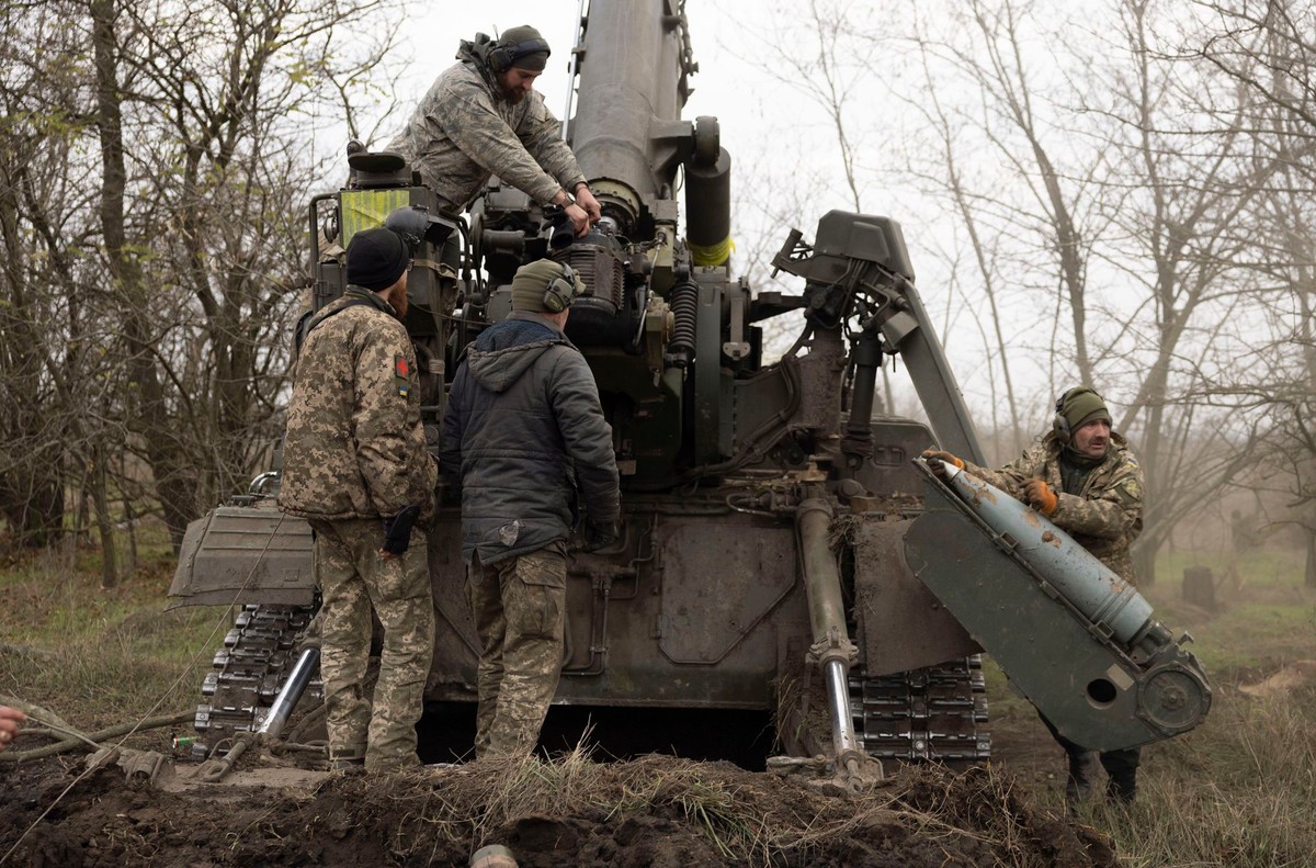 Ukraińskie wojsko pod Chersoniem