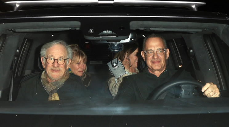 Dupla randi Tom Hanks és Steven Spielberg elvitték a feleségüket egy finom vacsorára / Fotó: Profimedia