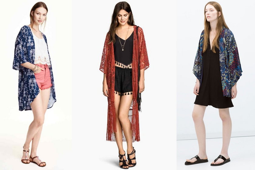 Najmodniejsze kimona sezonu. Które wybierasz?