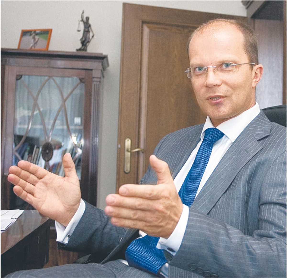 Piotr Kluz, podsekretarz stanu w Ministerstwie Sprawiedliwości Fot. Wojciech Górski