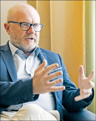 Maciej Duszczyk, wiceminister spraw wewnętrznych i administracji odpowiedzialny za politykę migracyjną