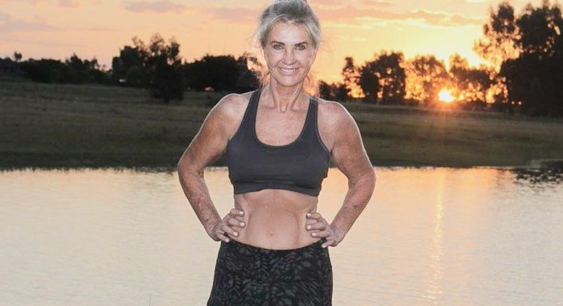 Alison Weihe hasn't weighed herself in seven years and feels better at 65 than ever before.Courtesy of Alison Weihe