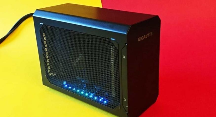 Gigabyte Gaming Box RX 580 im Test: eGPU für's Notebook
