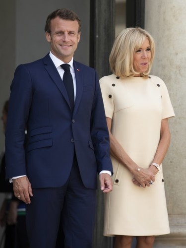 Emmanuel i Brigitte Macronowie