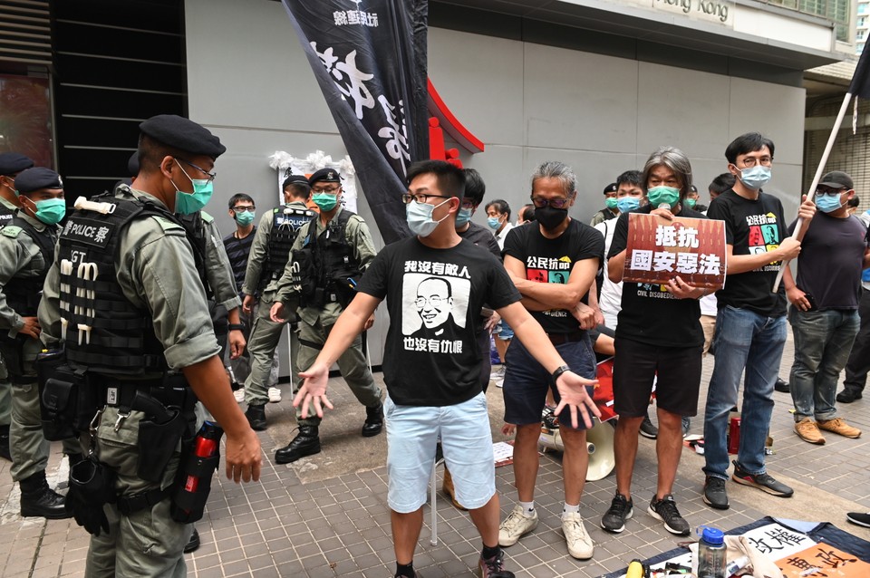 Protesty w Hongkongu