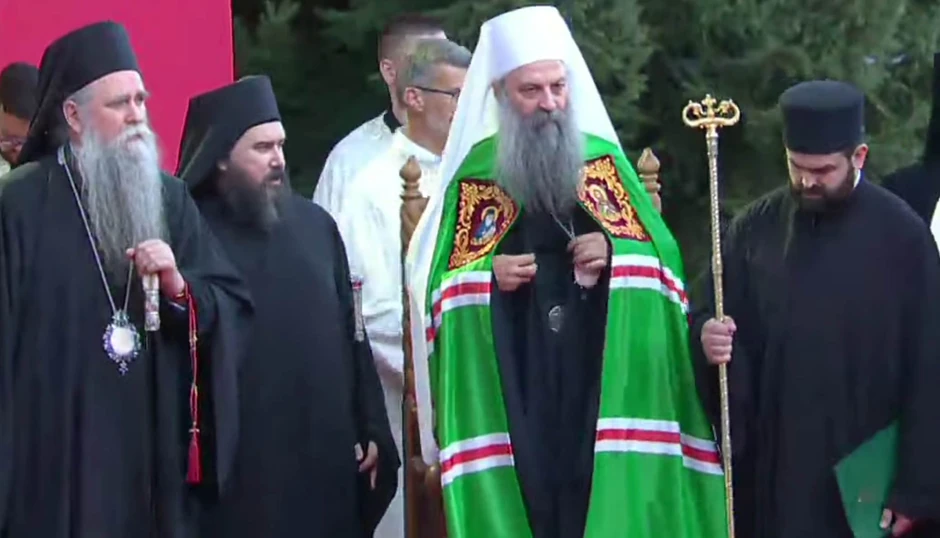 Patrijarh Porfirije u Beranama