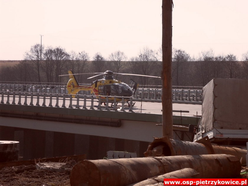 Wypadek w Pietrzykowicach