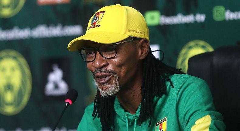 Cameroonian coach Rigobert Song