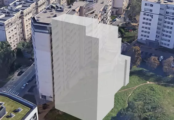 Blok w Warszawie może stanąć 4 m od okien drugiego. To efekt błędu na mapie