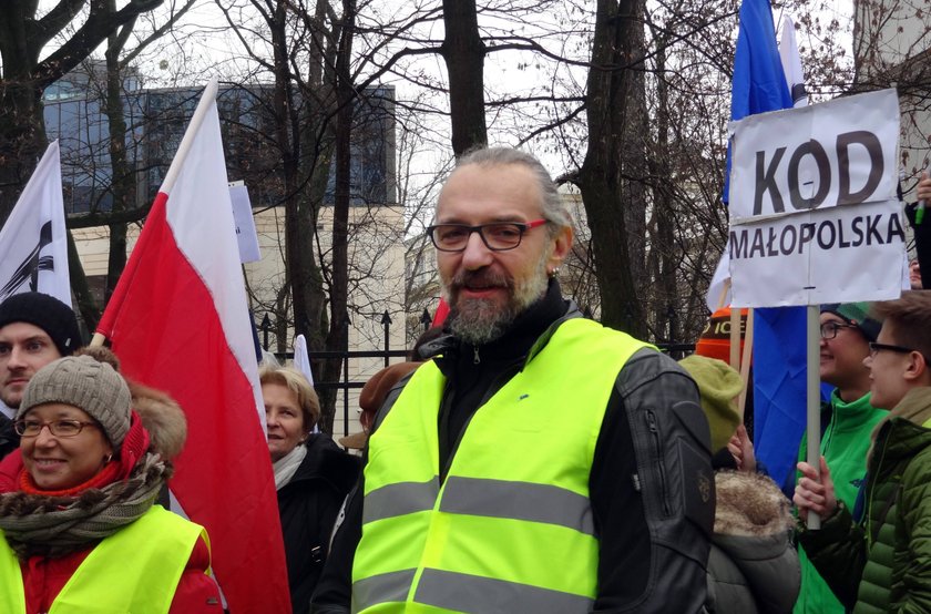 Lider KOD Mateusz Kijowski