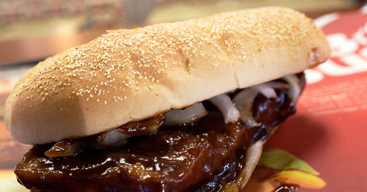The McRib is coming back to select McDonald