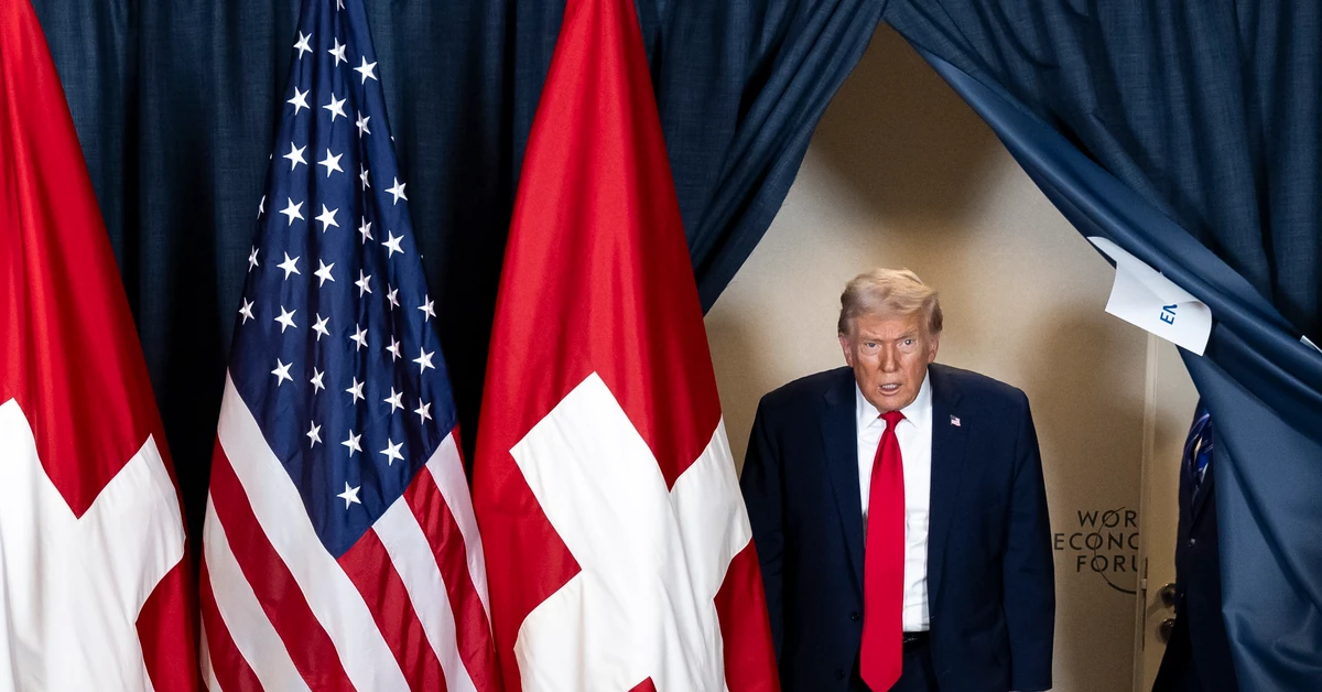 Donald Trump chce zająć Grenlandię, ale w Davos mylił ją z innym państwem