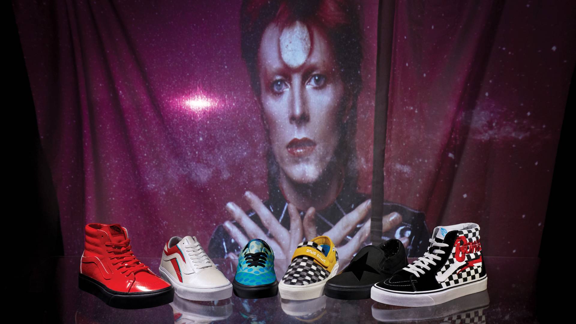 Kolekcja Vans x David Bowie inspirowana ikonicznymi wizerunkami artysty