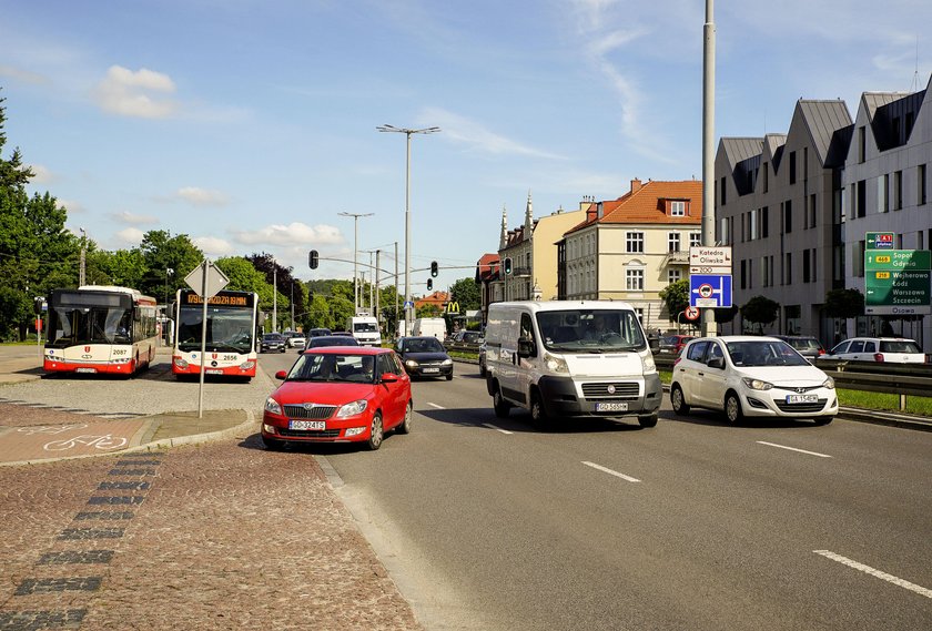 Oliwa, tu będzie zwężenie