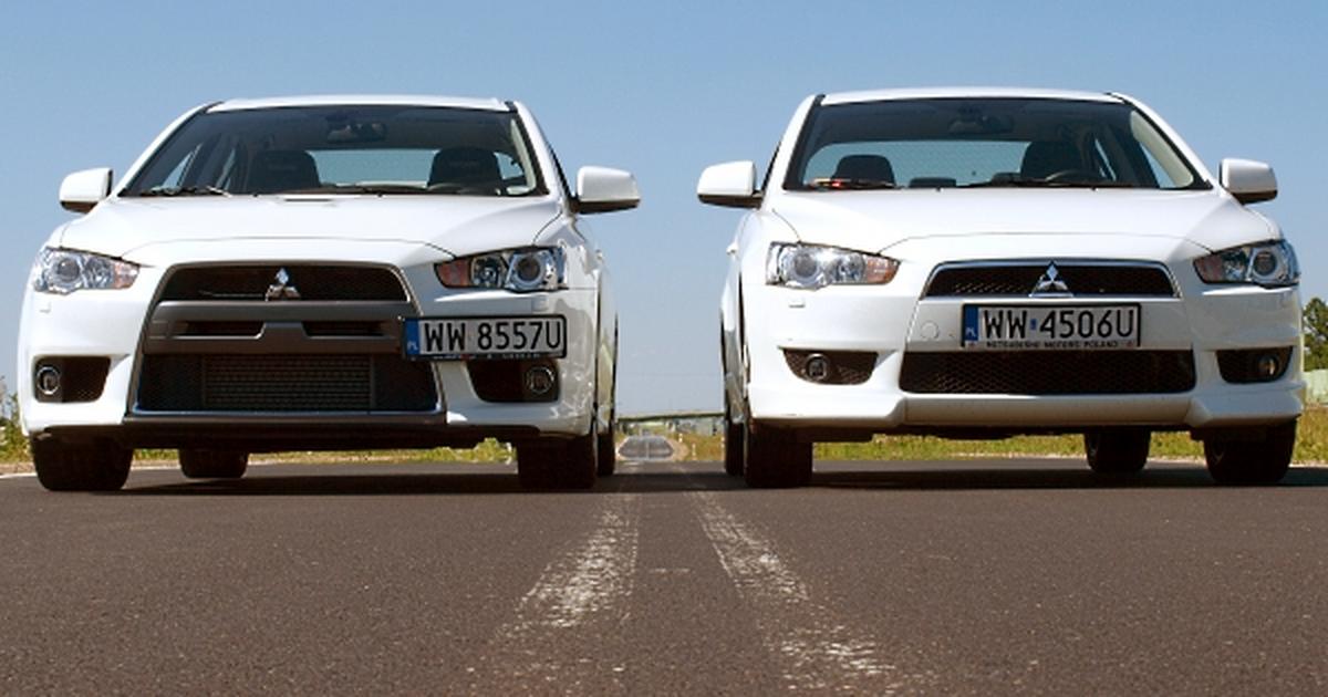 Lancer Vs Lancer Evo: Podobne, A Bardzo Różne