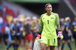 Hope Solo w amerykańskiej Galerii Sław Piłki Nożnej