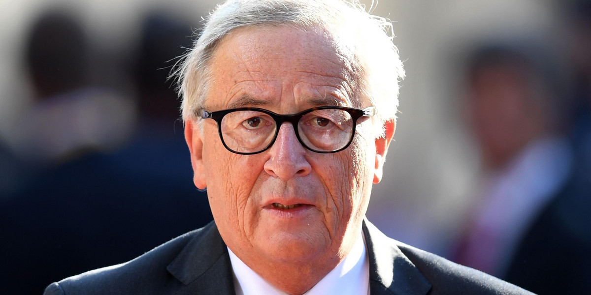 Przewodniczący Komisji Europejskiej Jean-Claude Juncker 