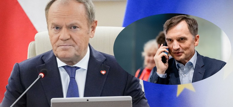 Tusk gorzko o Ziobrze. "Po raz pierwszy w historii b. szef MS oskarżony o kierowanie grupą przestępczą"