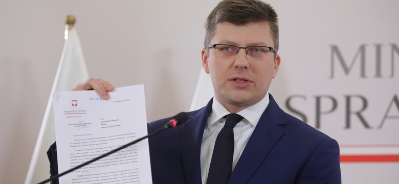 Warchoł: Raport NIK nie uderza w Ziobrę, tylko w ministrów PO [WIDEO]