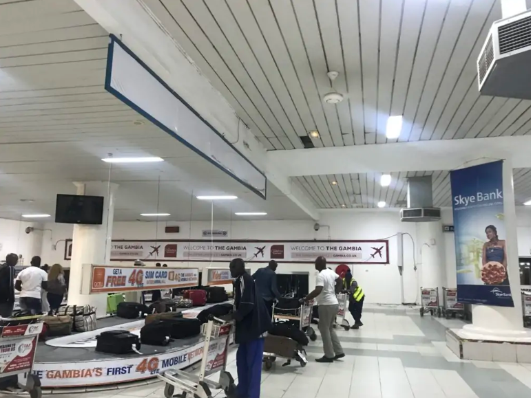 Gambian airport 